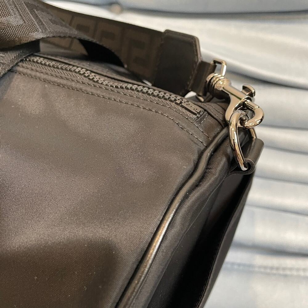 Versace Nylon Palazzo Duffle Bag Black NWT - Picture 3 of 7